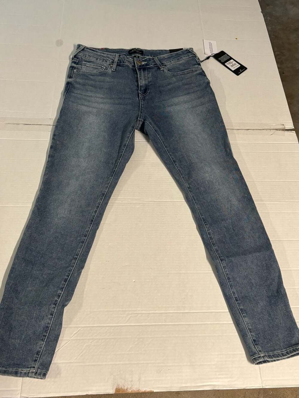 True Religion Jennie Curvy Mid Rise Super Skinny Capri Jeans size 29 New w tags
